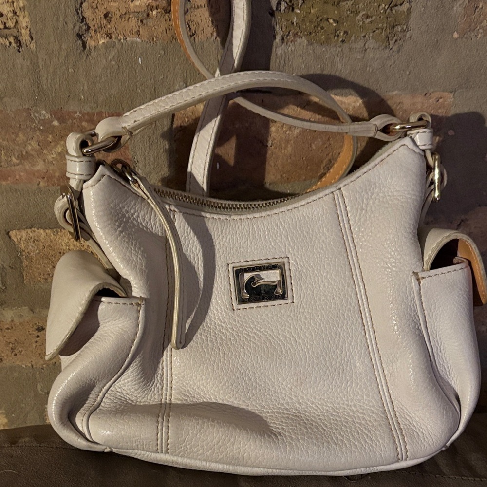Dooney & Bourke Cream Shoulder Bag